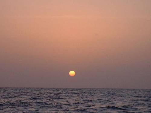 Lever de soleil au Cap Vert