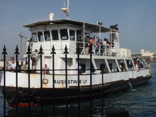 Le bateau pour Gorée