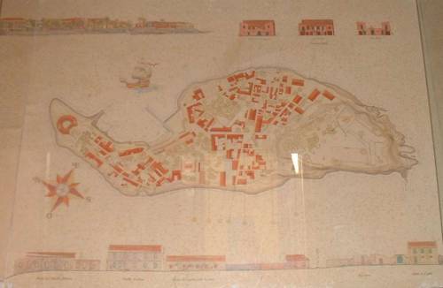 La carte de Gorée